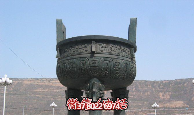 廣場(chǎng)創(chuàng)意青銅鼎雕塑 廣場(chǎng)創(chuàng)意青銅鼎雕塑